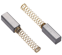 ЩЕТКИ ДЛЯ ЭЛЕКТРОДВИГАТЕЛЕЙ (4.5х4х11мм) brush spring с пружиной