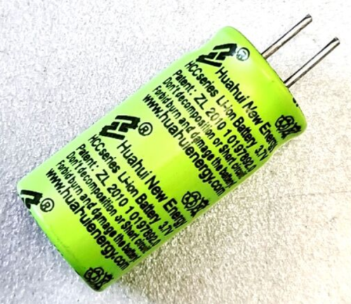 АККУМУЛЯТОР 13250 3,7V 300mAh 15С  Li-ION  с радиальными выводами  (13х25мм) HUAHUI  Примен: портативные устройства, системы 