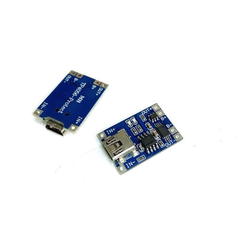 Модуль заряда Li-ion,Li-Pol аккумуляторов от зарядн.устр. с "miniUSB" на ИМС TP4056 с Защитой АКБ (на DW01) Модуль заряда Li-ion,Li-Pol аккумуляторов от зарядн.устр. с "miniUSB" на ИМС TP4056 с Защитой АКБ (на DW01)