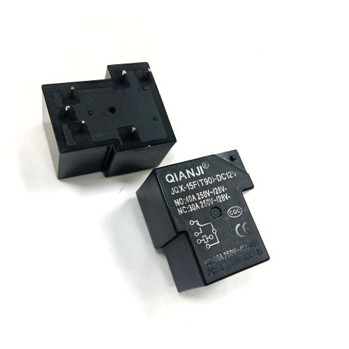 Реле э/м DC12V 40/30A 6pin, пайка (PCB), Контакты: 1 перекл.группа (1С) 27x32,2x20,4мм (QIANJI JQX-15F(T90)) Реле э/м DC12V 40/30A 6pin, пайка (PCB), Контакты: 1 перекл.группа (1С) 27x32,2x20,4мм (QIANJI JQX-15F(T90))