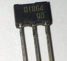 Транзистор биполярный 2SD1864 orig 50V, 3A , N-P-N, TO92LM