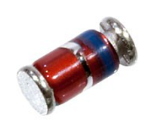 Стабилитрон ZENER 2.7V 0.5W BZV55C2V7 (ZMM2V7) SMD 3.5х1,45мм (miniMELF/SOD80/LL34/DL35/DO213AA) (бочонок малый)