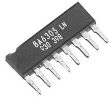 Микросхема BA6305 orig /VC, Servo, FG/CTL/DTP-Verst./amp./ SIP8