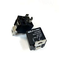 Реле автомобильное э/м DC12V 40A 5pin, в панель/под клеммы, Контакты: 1 перекл.группа (1С) (14VDC/40A/30A) 28x28x26мм (HE LI SHUN HLS-CMA3-DC12V-C)