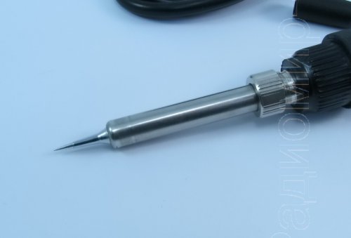 ПАЯЛЬНИК В СБОРЕ YIHUA-907A  ДЛЯ ПАЯЛЬНОЙ СТАНЦИИ YiHUA -878D; -898D; -852D ( 60w 24v ), Разъем для соед.с паяльн/ст.- 5pin, пластм., с мет гайкой, (  фото 2