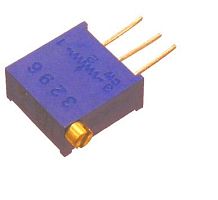 РЕЗИСТОР подстроечный 3296X 10K 3pin (вертик. монтаж шлиц сбоку)