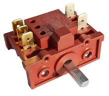 Переключатель мощности режимов духовки "Delta, Scarlet" (4х-поз.) 5pin 250V  / 16A, под клеммы 6,3мм (Модель: SD)