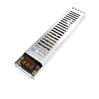 Блок питания для св/д техники, 12V, 12.5A, 150W, разъем под болт, Slim-Strait (узкий), 250x53x22мм, IP22, вх: AC 110-240V, вх. разъем: разъем под болт