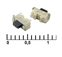 Микрокнопка прямоугольная тактовая, 2pin, 2x2x3,5мм, L=1,5мм, SMD (IT-1198E, TS-1100)
