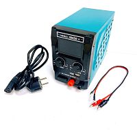 Блок питания лабораторный импульсный, 0-30V, 0-5A, 150W, 220x100x148мм, вх: AC 220V, с кабелем YIHUA 3005D-IV