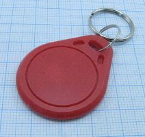 Брелок RFID (метка) 13,560 MHz с кольцом для ключей Протокол ISO 14443A MF 1 К S50 FM1108/ дальность считывания: 0~50мм / 1КБайт памяти /16 секторов п