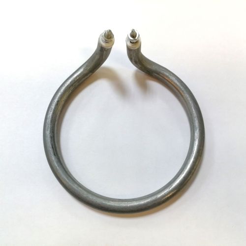 ТЭН для электроплит (фритюрниц, рисоварок и др.) Круглый D=95мм, 220V, 500W, диаметр трубки 8мм