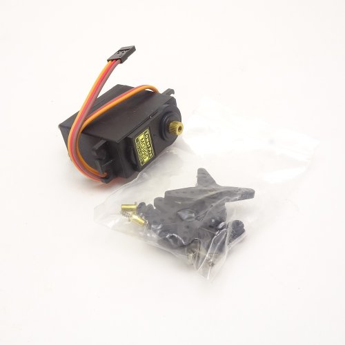 СЕРВОПРИВОД металлич. MG995 (10кг) для ARDUINO (D05)  Мощн.редуктор (металл) ; вывод.вал уст.на 2 шарикоподшипн..Тип:цифр; Uпит: 4,8-7,2V; скор.п