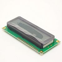Индикатор LCD WH1602B-YGK-CTK#, ЖКИ симв, 16х2, подсв. Желто-Зеленый Positive/Transfl,  англ/рус  матрица, состоящая из ЖК-элементов видим. обл. 66x16