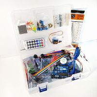 КОНСТРУКТОР ЭЛЕКТРОННЫЙ ARDUINO UNO R3 на м/контр.ATmega328P(DIP) ( Стартовый набор разработчика RFID) 39 позиций в боксе