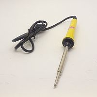 ПАЯЛЬНИК  35W  220V  HL003B Ручка- пластик; (d нагрев.эл-та= 7,8мм), жало конус, под скос, SOLDERING IRON