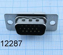 DHS-15M (вилка 15pin) 12287 VGA (на кабель)