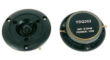 ДИНАМИК ВЧ 80ММ 3" 8 OM (YDQ302) ном.-7W макс-15W/пос. место 60мм/Черный/Крепление 60мм (ВЧ YDQ302-8) ВЧ, 8 Ом, макс.мощн.15Вт