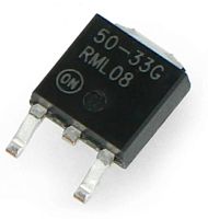 Стаб. 3.3V TO252 LP2950CDT-3.3RKG, (марк. 50-33G) 0.1A