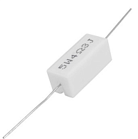 РЕЗИСТОР 5W       4.3 OM керамика SQP5 RX27-1