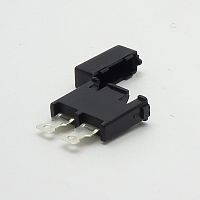 ДЕРЖАТЕЛЬ АВТОПРЕДОХРАНИТЕЛЯ 32V, гнездо пластик с крышкой, под клеммы /на корпус /Под флажковый предохранитель(18,5мм х 13мм х4,5мм)  22х26х8мм /Макс