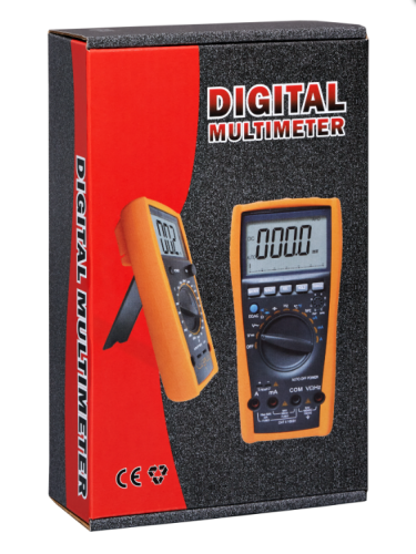 Мультиметр  VC-9808+  Sinometer, в т.ч.измеритель: Емкости,Индуктивности,Температуры  ( 2000 отсчетов )  Udc: 0-1000v, Uac: 0-750v, Idc(ac): 0-20A, R: фото 2