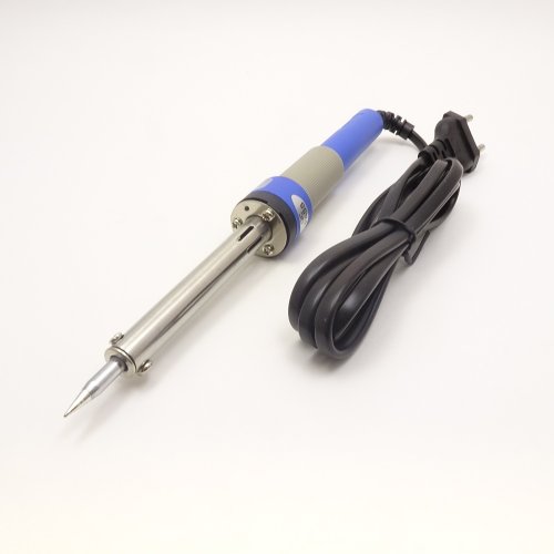ПАЯЛЬНИК 40W 220V SUOER SE-940  Резиновая насадка на ручке-пластик, индикатор нагрева ; нихромовый нагреватель, сменные жала (наконечники)  кабель-1,4