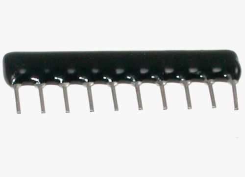 Сборка резисторная A102J 1KOM 0.125W, 100V 5%, 10 pin 9R Bussed