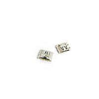 Разъем - гнездо microUSB-B (5pin) на плату; (SMD /4+2 уст. лепестка SMD) тип-microUSB Горизонт.исполн; врезн.монтаж (дл=7.2мм/шир=10.4мм) DIY; Realme 