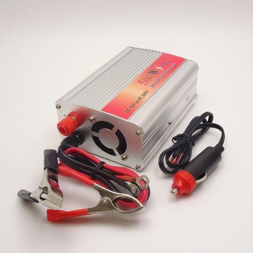 Инвертор автомобильный Uвх.= 12V; Uвых.= 220VAC; Мощность: 500W, корпус-металл;  фото 2