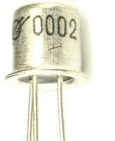 Транзистор КТ3102Д h21э=200-500/30V/0,1A /0,25W/NPN/ золото КТ1-7/TO18