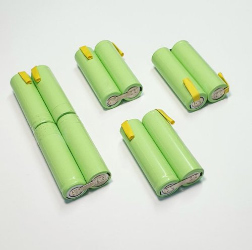 Ремкоплект аккумулятора для пылесоса Electrolux (NiMh 12V 1300mAh AA  INDUSTRIAL+выводы под пайку)  
