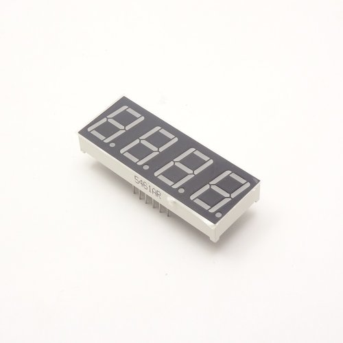 Индикатор цифровой KEM- 5461AR красный 7-сегм. 12pin (50х20х7мм) общий катод , 4-разрядный  фото 2