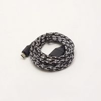 КАБЕЛЬ USB-AM / microUSB (штек.5pin)  ver.2.0  1,0м  DATA CABLE арамидное волокно, CU (медь) 