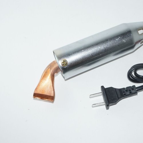 ПАЯЛЬНИК 300W  220V TLW-300; Вилка: КИТАЙ+ПЕРЕХОДНИК Ручка- дерево; нихромовый нагреват; медн.загнутое жало (в форме "клина"); скор.разогрева: 7-8мин  фото 6