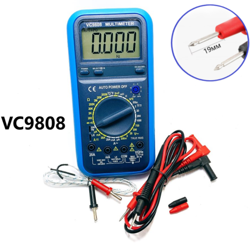 Мультиметр цифровой VC9808 фото 4