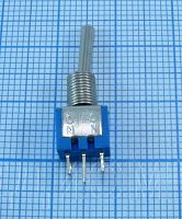 Тумблер, 3pin, ON-ON с фиксацией, AC 220/250V 1.5A, под пайку, нормально замкнут (SMTS-102)