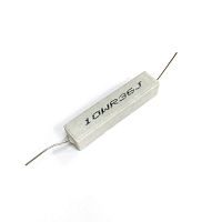 РЕЗИСТОР 10W        0.36 OM керамика SQP10 RX27-1 (Замена ПЭВ, С5-35, С5-37) (Размеры 48х9,5х9мм)