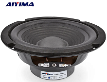 ДИНАМИК НЧ 168MM 6,5" 4 OM (AIYIMA  A1D1523A) ном.20W макс-150W/ (посад. место-138мм) Сабвуфер, диффузор-поликарбонат/рез. подвес