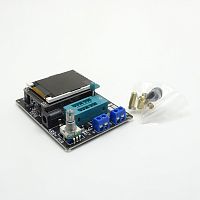 Прибор "Тестер радиокомпо" GM328A; микроконтроллер: AtMEGA328P диап. измер. R -: 0,01Ом – 50 МОм;диап. измер.C - :25пФ – 100мкФ; диап. измер.L - 0,01 