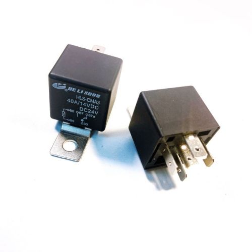 Реле автомобильное э/м DC24V 40/30A 5pin, в панель/под клеммы, Контакты: 1 перекл.группа (1С) (40) 28x28x26мм (HE LI SHUN HLS-CMA3-DC24V-C) фото 3