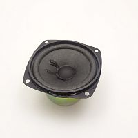 ДИНАМИК НЧ 78 MM 5W 4 OM 3" YDN78-1-4 (с креплением - 60мм/посадочн. место 74х40мм) дифф. полиуретан (ГДШ, 4 Ом, макс.мощн.5Вт, зкранированный магнит)
