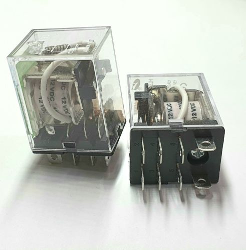 Реле э/м DC12V 15A 8pin, в панель/под клеммы, Контакты: 1 перекл.группа (1С) (28VDC/15A; 250VAC/15A) 27x20x35мм (HE LI SHUN HLS-13F-1C) Сокет для уста фото 2 Реле э/м DC12V 15A 8pin, в панель/под клеммы, Контакты: 1 перекл.группа (1С) (28VDC/15A; 250VAC/15A) 27x20x35мм (HE LI SHUN HLS-13F-1C) Сокет для уста фото 2