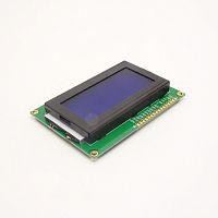 ЖК индикатор символьн. LCD1604 (4ряда х 16знаков/ Синяя подсв) 