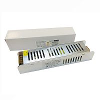 Блок питания для св/д техники, 12V, 8.3A, 100W, штекер: разьем под болт, Strait (узкий), 187x47x37мм, IP20, вх: AC 110-240V, вх. разъем: разъем под бо