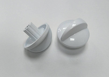 Ручка крана ДАРИНА короткая ножка + воротник мод.GM441, GM442 , GM441 28 000-10 (белая); D=37mm; высота 14мм; материал: пластик    