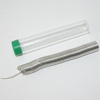 ПРИПОЙ  0,8 мм   10 гр. (колба) ПОС-99 с флюсом, Олово-99%; Медь-0,7%, Бессвинцовый,  t плавления=220°C для пайки компонентов Hi-END/ Hi-Fi, Китай