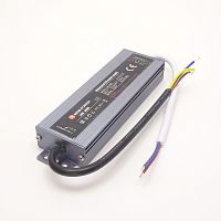 Блок питания для св/д техники, 24V, 3.33A, 80W, с проводами, Strait (узкий), 132x44x21мм, IP67, вх: AC 220-250V, металл MR-2480