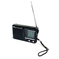 Радиоприемник  аналоговый KK-9   Диапаз.частот:  FM: 76-108MHz/TV:1-5CH/AM: 530-1600KHz/SW(1-7):5.95-17.9MHz; пит: от сети (БП DC3V в комплект не выхо