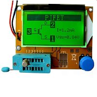 Прибор "Транзистор Тестер" FNiRSi LCR-T4 ( на ATmega328 ) ( Без корпуса ) Идентиф.и измер- R:0,1Om-50МOm, емк:25пф-100000mkF( ESR ), ин